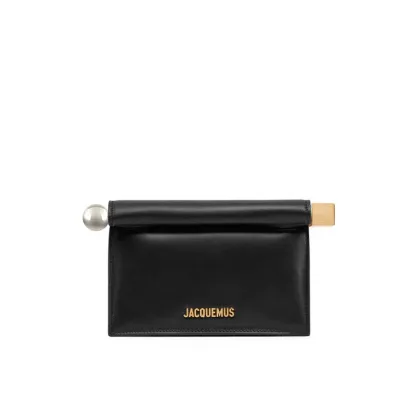 Zdjęcie JACQUEMUS Torebka La Petite Pochette Rond C 24E241BA392-3171 Czarny