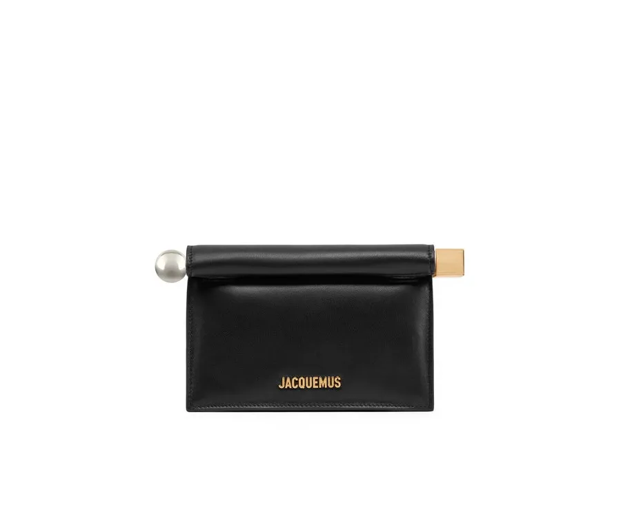 obrazek 1 JACQUEMUS Torebka La Petite Pochette Rond C 24E241BA392-3171 Czarny