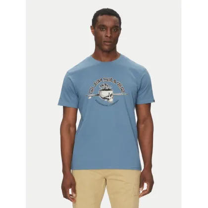 Zdjęcie Quiksilver T-Shirt EQYZT08056 Niebieski Regular Fit
