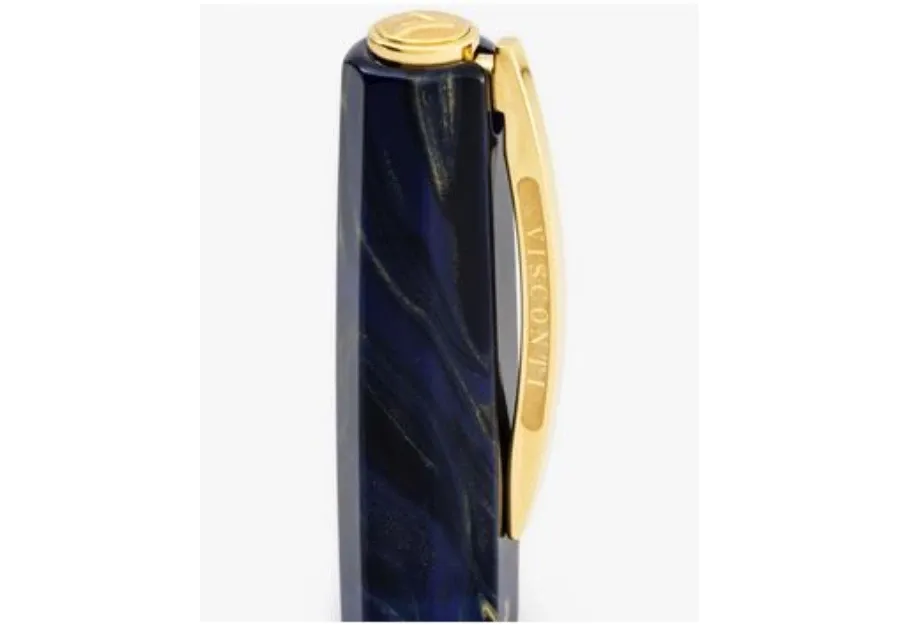 obrazek 3 Eleganckie pióro wieczne Medici Golden Blue na prezent