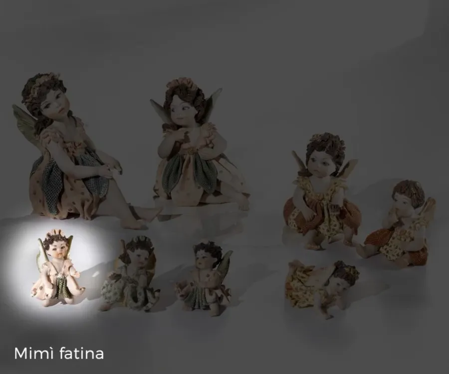 obrazek 1 Piękna wróżka wykonana z porcelany - Sibania