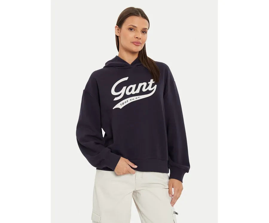 obrazek 1 Gant Bluza 4200489 Granatowy Loose Fit