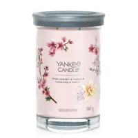 Zdjęcie Yankee Candle Pink Cherry Vanilla Signature Large Tumbler Świeca zapachowa 567 g