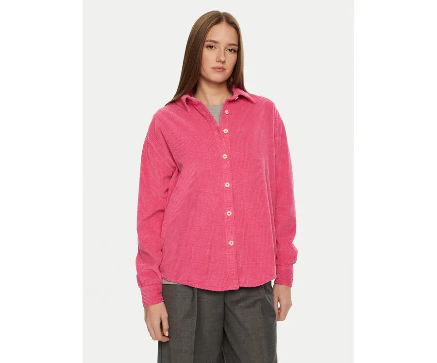 obrazek 1 American Vintage Koszula PADO06AH24 Różowy Loose Fit