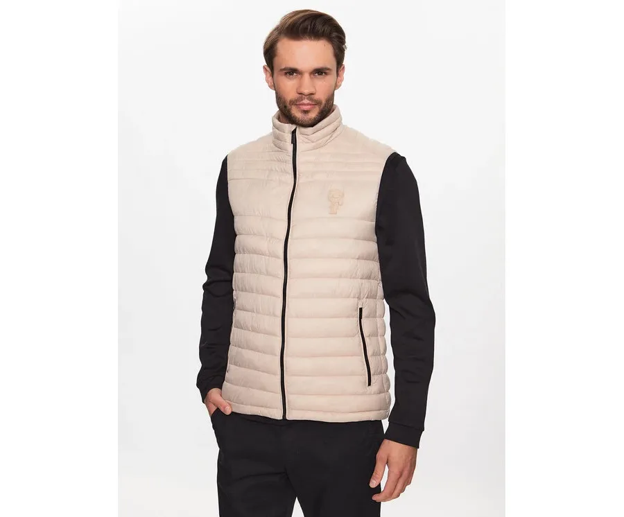 obrazek 1 KARL LAGERFELD Kamizelka 505401 533591 Beżowy Regular Fit