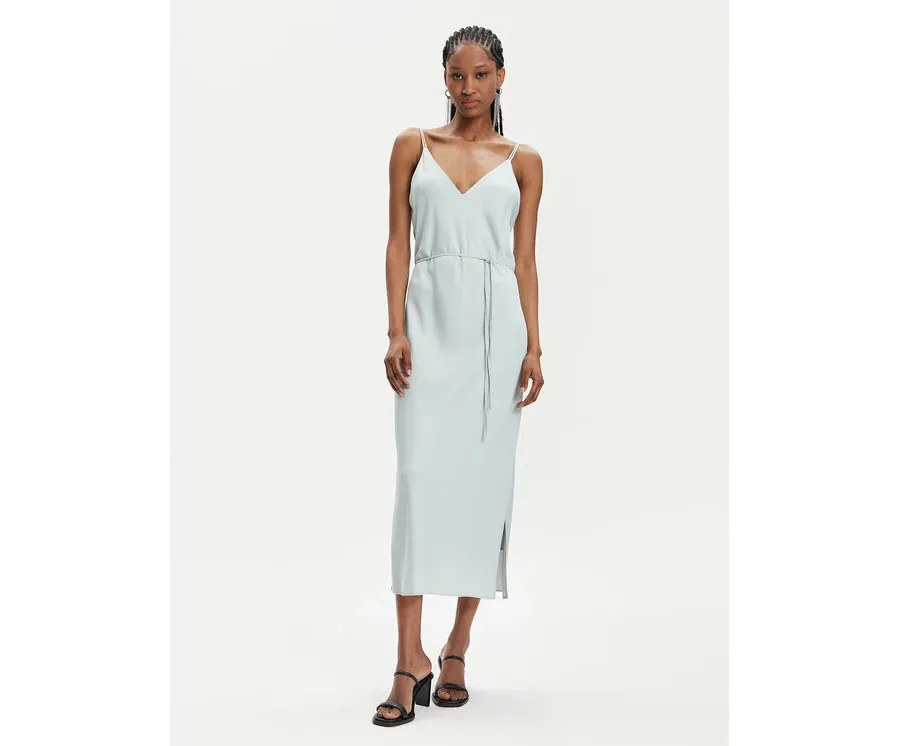 obrazek 1 Calvin Klein Sukienka letnia K20K206776 Zielony Regular Fit