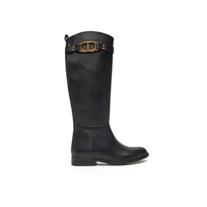 Zdjęcie TWINSET Oficerki 242TCP092 Czarny