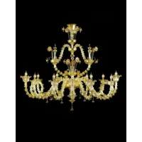 Picture Elegant living room chandelier from Italy with 8 bulbs