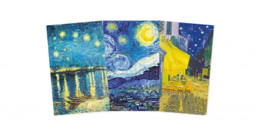 obrazek 2 Niezwykła kolekcja mini notatników Vincent van Gogha - Flame Tree Studio