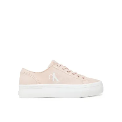 Zdjęcie Calvin Klein Jeans Sneakersy Vulc Flatform Low Cv Mg YW0YW01763 Pomarańczowy