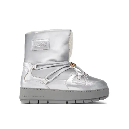 Zdjęcie Tommy Hilfiger Śniegowce Tommy Essential Silver Snowboot FW0FW07506 Szary