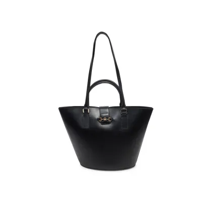 Zdjęcie Tommy Hilfiger Torebka Heritage Leather Tote AW0AW17209 Czarny