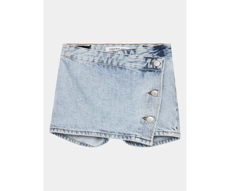 obrazek 1 Calvin Klein Jeans Szorty jeansowe IG0IG02372 Niebieski Regular Fit