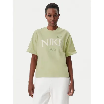 Zdjęcie Nike T-Shirt FQ6600 Zielony Loose Fit