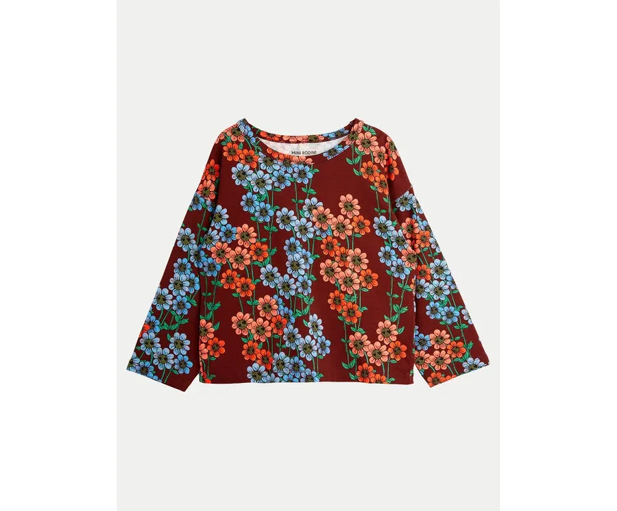obrazek 1 Mini Rodini Bluzka Daisys 2472012500 Kolorowy Relaxed Fit MINI RODINI