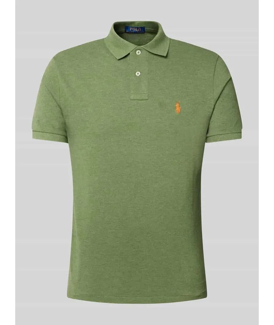 obrazek 1 Koszulka polo o kroju custom fit z czystej bawełny