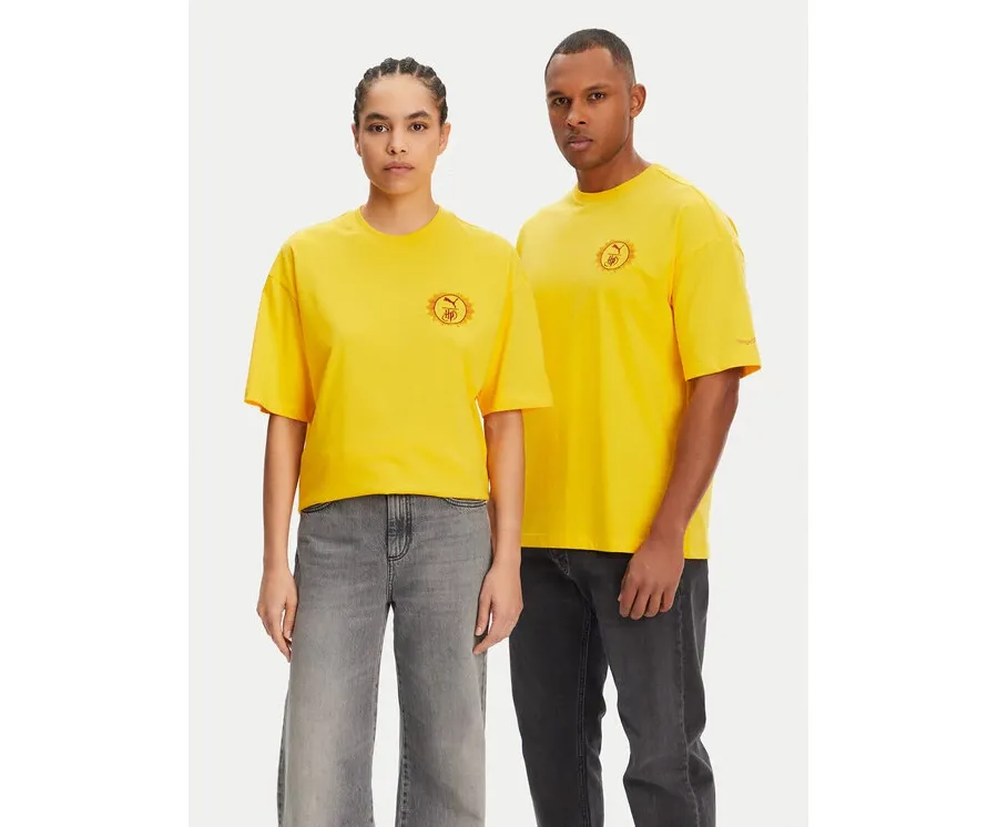 obrazek 1 Puma T-Shirt Unisex Harry Potter 630092 Żółty Oversize