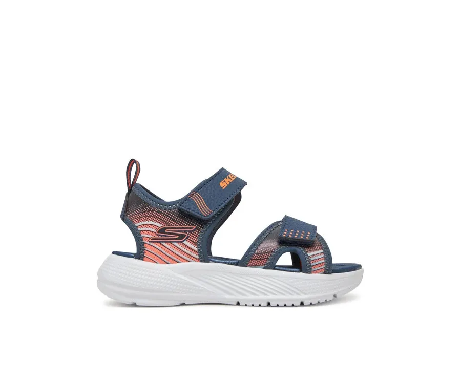 obrazek 1 Skechers Sandały Microspec-Splash- 407034L/NVOR Granatowy