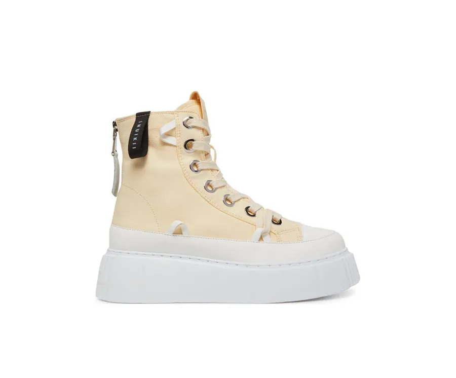 obrazek 1 Inuikii Trampki Matilda Canvas High 30103-025 Beżowy