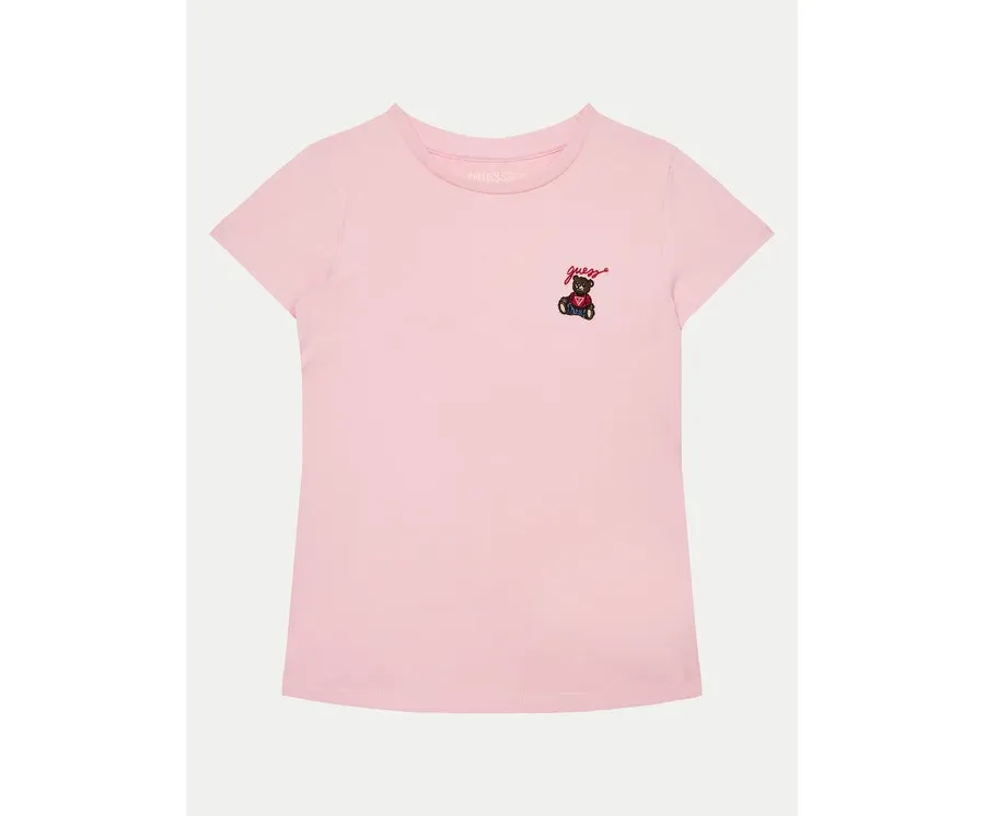 obrazek 1 Guess T-Shirt J5RI44 J1314 Różowy Regular Fit