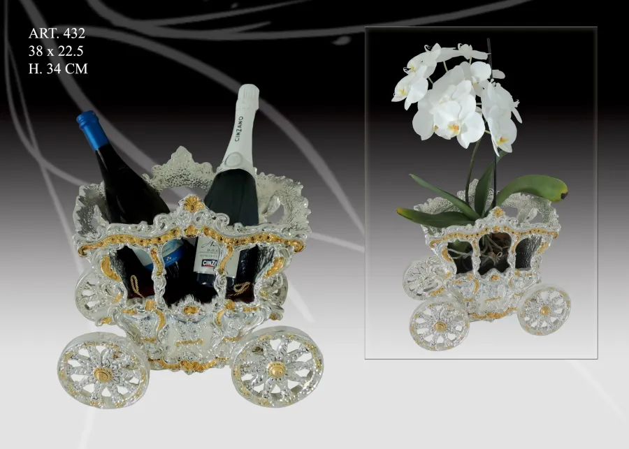 obrazek 2 Genialna pozłacana podstawka na wino