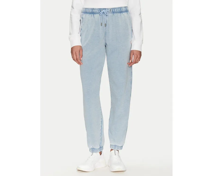 obrazek 1 Guess Jeans Spodnie dresowe W5GB32 KCTJ1 Niebieski Regular Fit