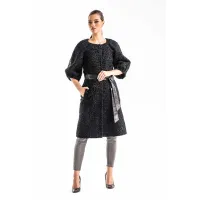 Picture Stylish long coat made of astrakhan - A&A Vesa