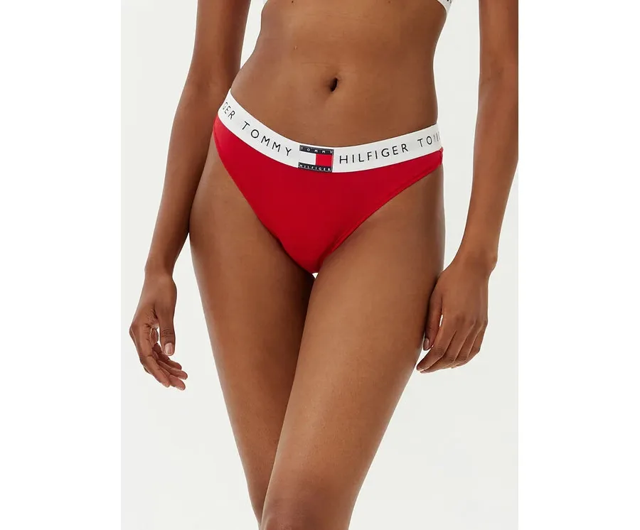obrazek 1 Tommy Hilfiger Stringi UW0UW06039 Czerwony