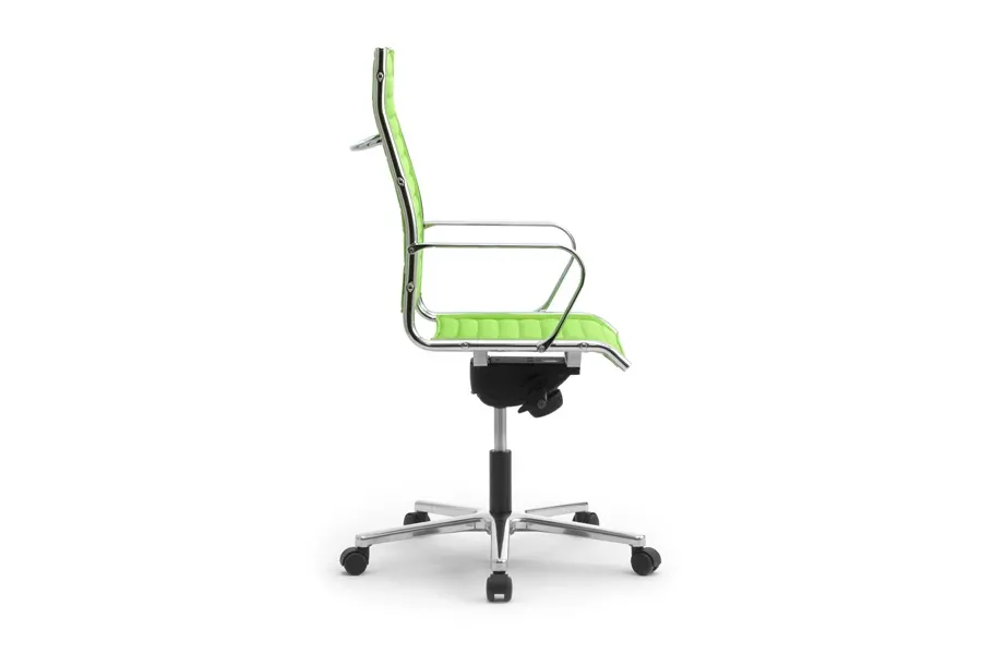 picture 9 Leather office armchair in juicy colors