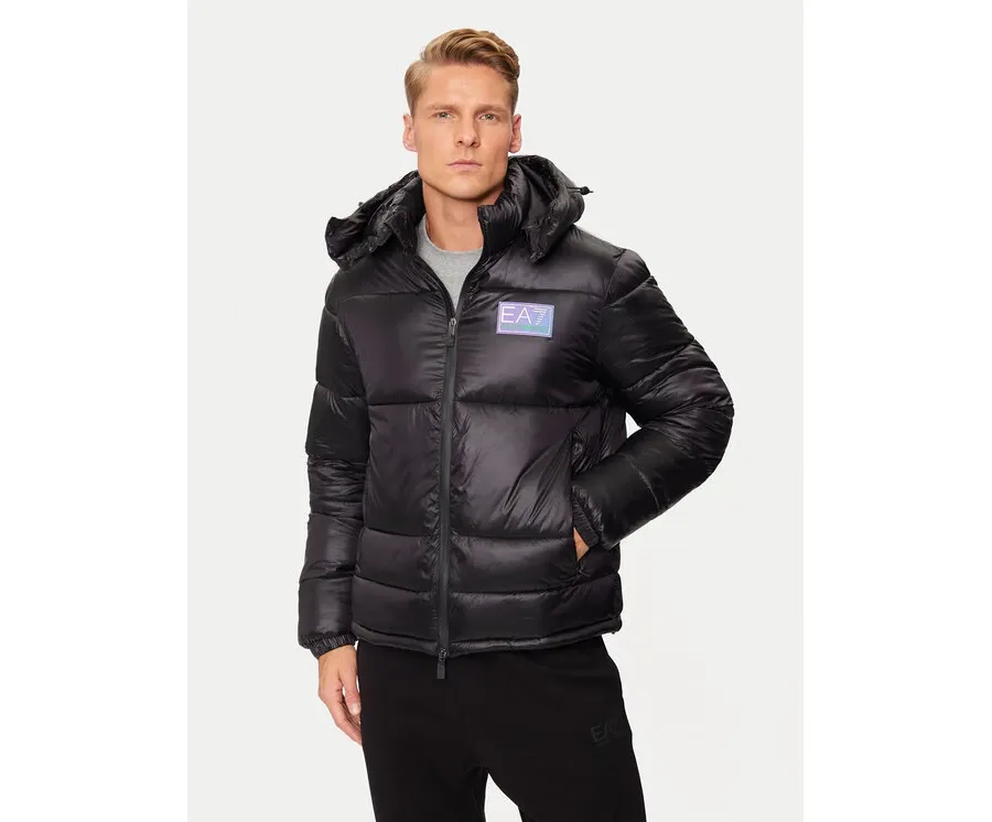 obrazek 1 EA7 Emporio Armani Kurtka zimowa 6DPB71 PN2MZ 1200 Czarny Regular Fit