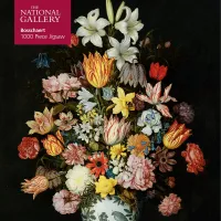 Picture Adult Puzzle National Gallery Bosschaert the Elder: Still Life of Flowers - Flame Tree Publishing