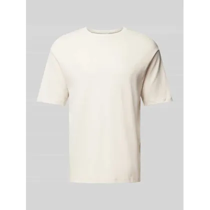 Zdjęcie T-shirt o luźnym kroju z okrągłym dekoltem model ‘BOTANIC FLOWER’