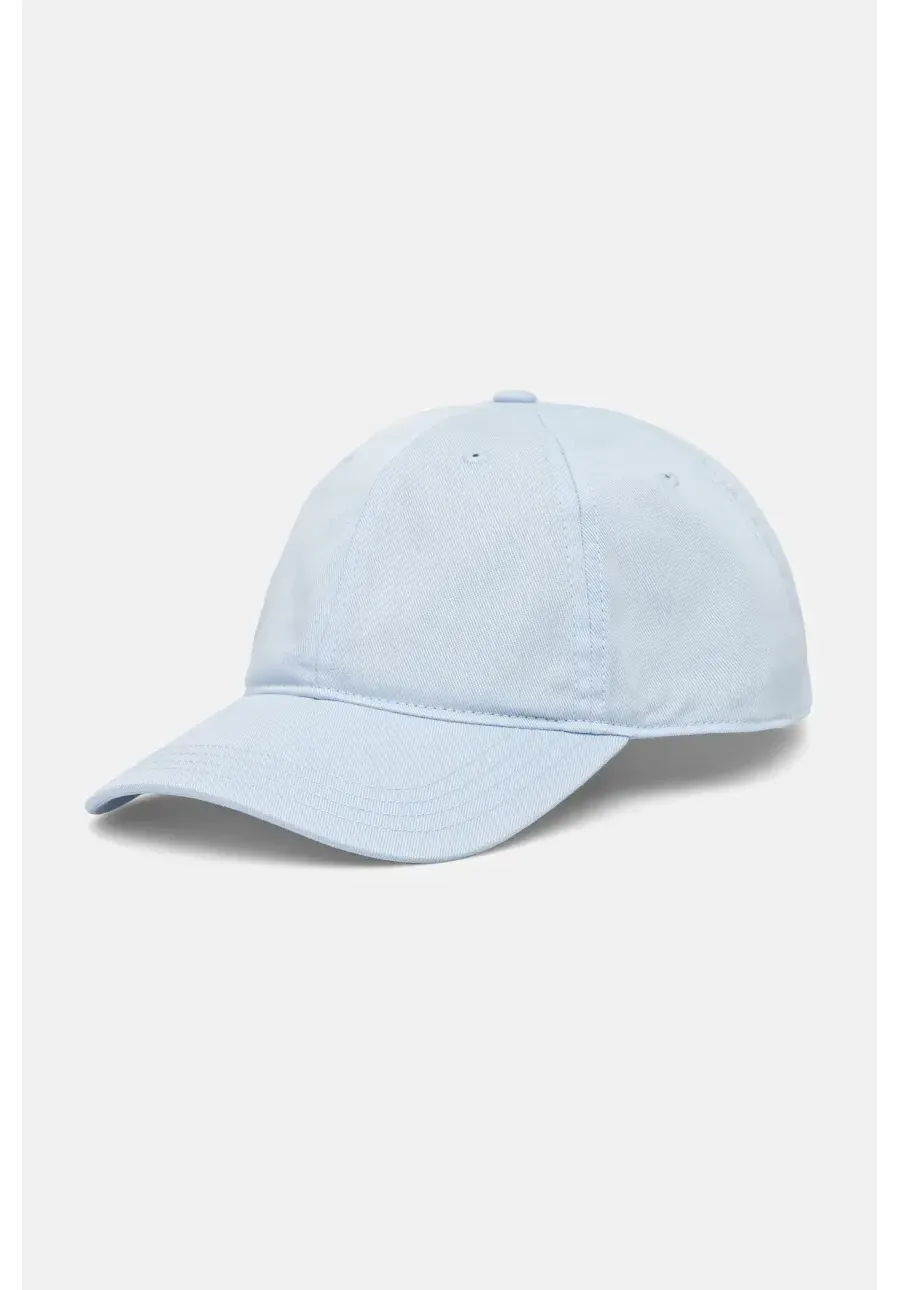obrazek 1 Lacoste czapka z daszkiem bawełniana kolor niebieski gładka