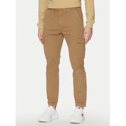 Zdjęcie Tommy Jeans Spodnie materiałowe Austin DM0DM20281 Beżowy Regular Fit