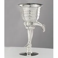 Picture Original Italian chalice made of silver in the shape of legs - Pampaloni