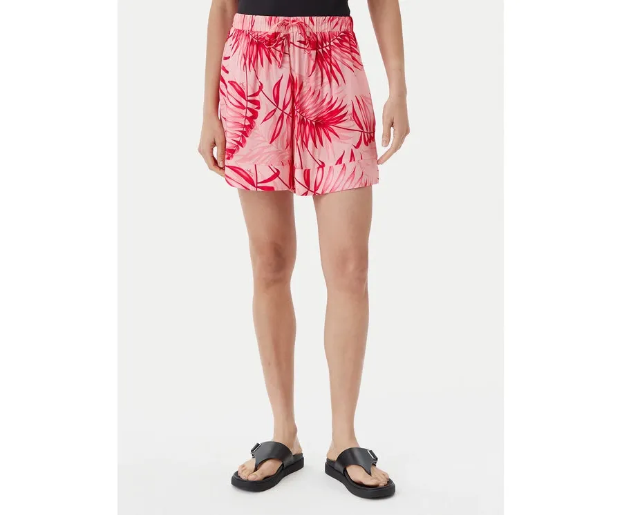 obrazek 1 Liu Jo Beachwear Szorty materiałowe VA5126 T2961 Różowy Relaxed Fit