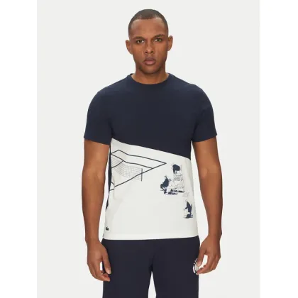Zdjęcie Lacoste T-Shirt TH0031 Granatowy Regular Fit