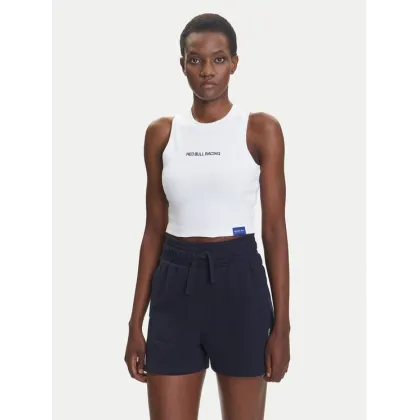 Zdjęcie Pepe Jeans Top Red Bull Racing Logo RL500002 Biały Slim Fit