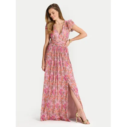 Zdjęcie Swing Sukienka wieczorowa 5AJ02700 Różowy Regular Fit