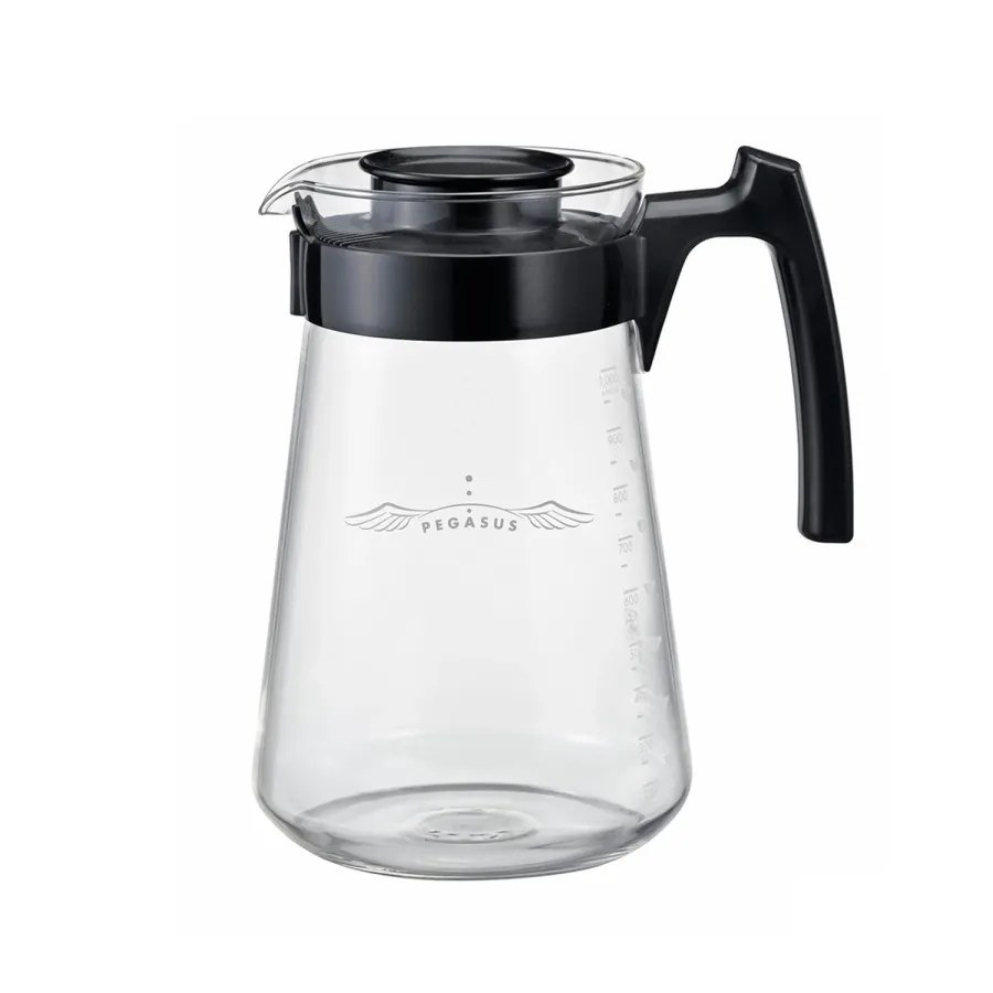 obrazek 1 Hario serwer szklany PEGASUS 03-B 1000ml czarny HARIO