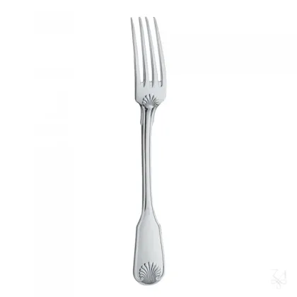 Zdjęcie Zdobiony widelec stołowy wykonany ze srebra - Zaramella Argenti