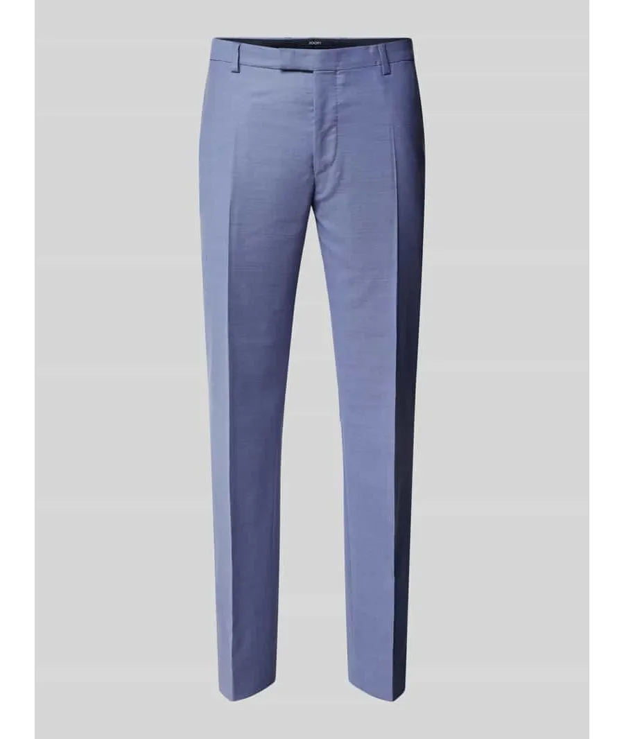obrazek 1 Spodnie do garnituru o kroju slim fit w kant model ‘Blayr’