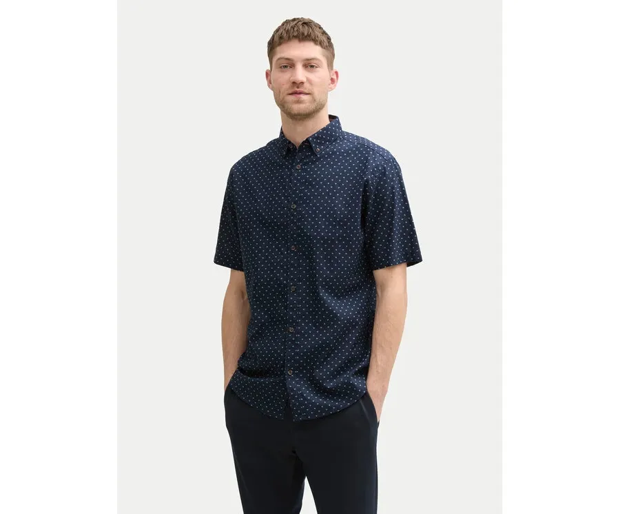 obrazek 1 Tom Tailor Koszula 1045099 Granatowy Regular Fit
