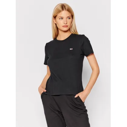 Zdjęcie Tommy Jeans T-Shirt Tjw Jersey DW0DW09198 Czarny Regular Fit