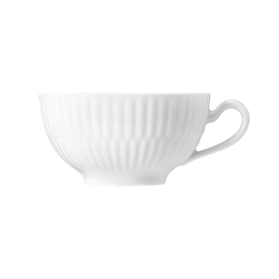 obrazek 2 Biała filiżanka do herbaty wykonana z porcelany w stylu klasycznym – Tettau