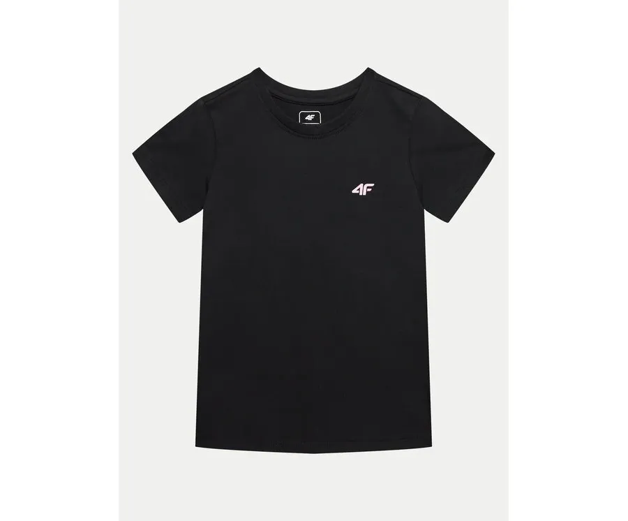 obrazek 1 4F T-Shirt 4FJWMM00TTSHF1658 Czarny Slim Fit