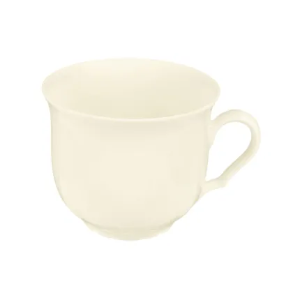 Zdjęcie Klasyczna porcelanowa filiżanka do kawy w kolorze kości słoniowej - Seltmann Weiden