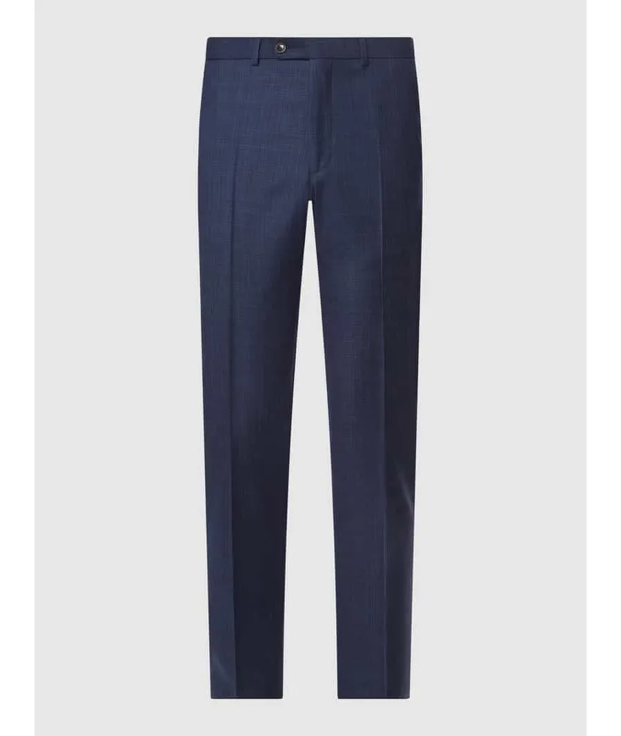 obrazek 1 Marynarka na o kroju slim fit z czystej żywej wełny