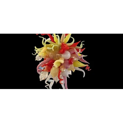 Picture A unique sculpture chandelier made of Murano glass – Vetreria Artistica Rosa