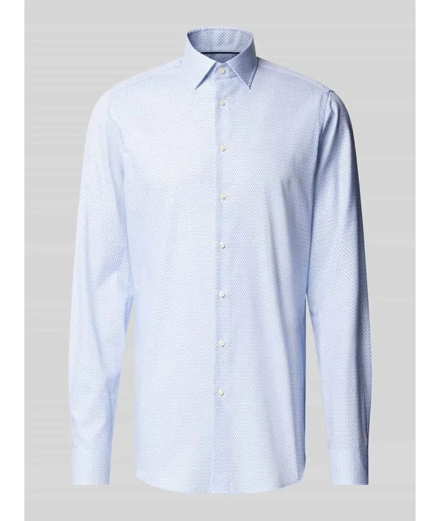 obrazek 1 Koszula biznesowa o kroju regular fit z kołnierzykiem typu kent